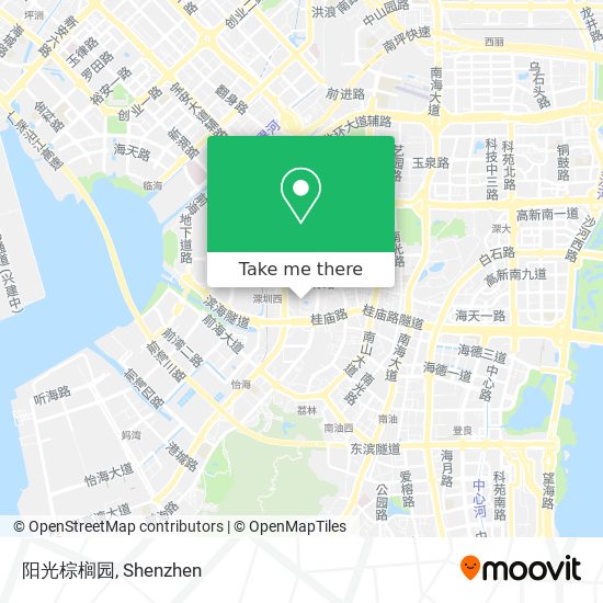 阳光棕榈园 map