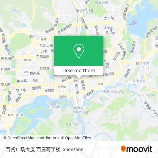 百货广场大厦 西座写字楼 map