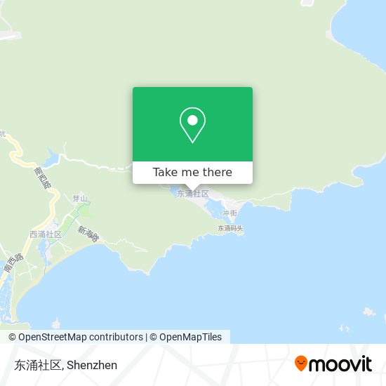 东涌社区 map
