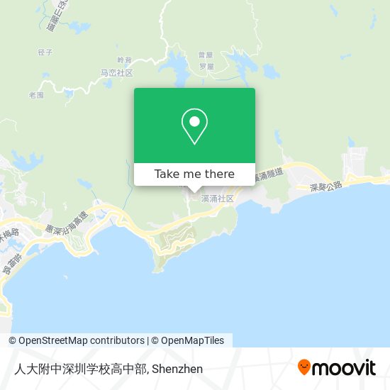 人大附中深圳学校高中部 map