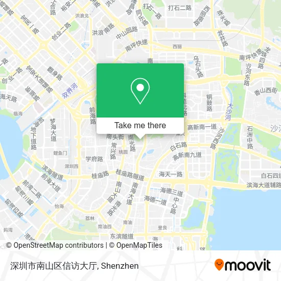 深圳市南山区信访大厅 map