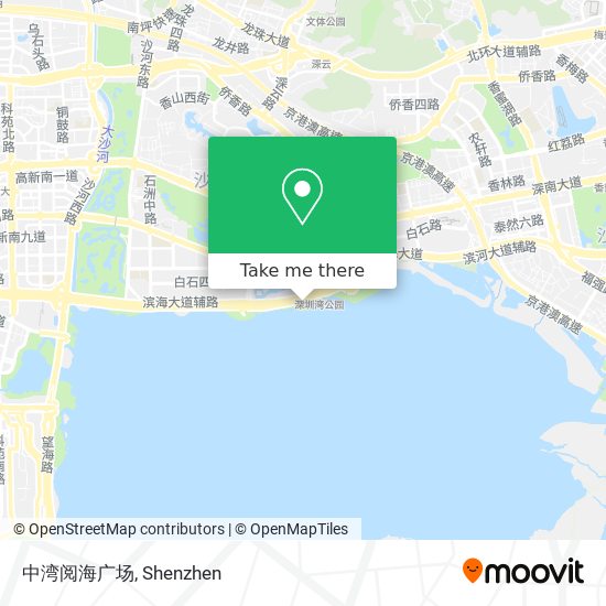 中湾阅海广场 map
