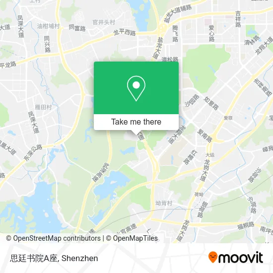 思廷书院A座 map
