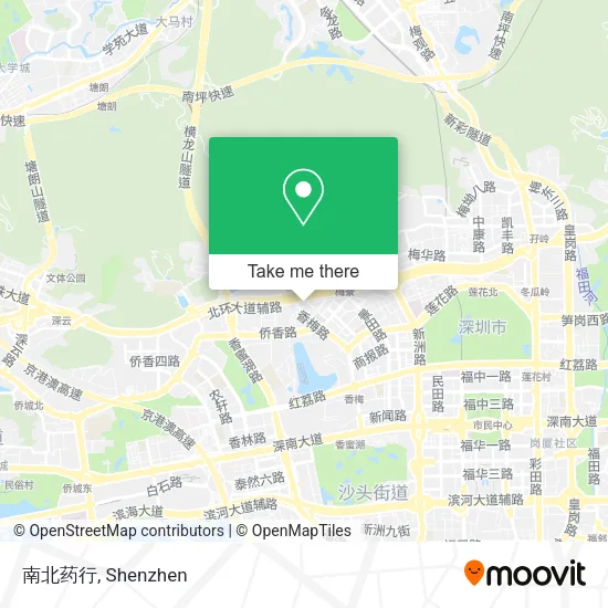 南北药行 map