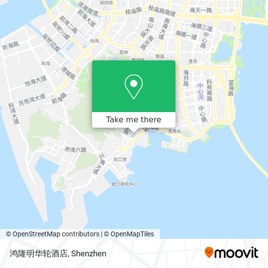 鸿隆明华轮酒店 map