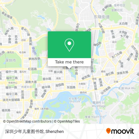 深圳少年儿童图书馆 map