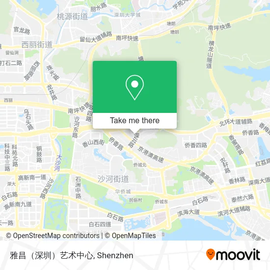 雅昌（深圳）艺术中心 map