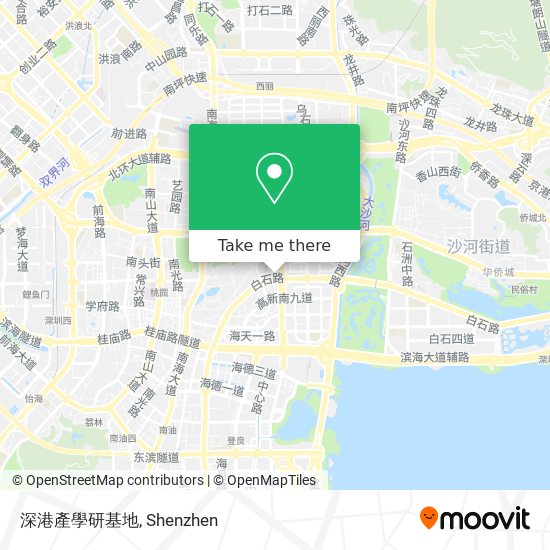 深港產學研基地 map