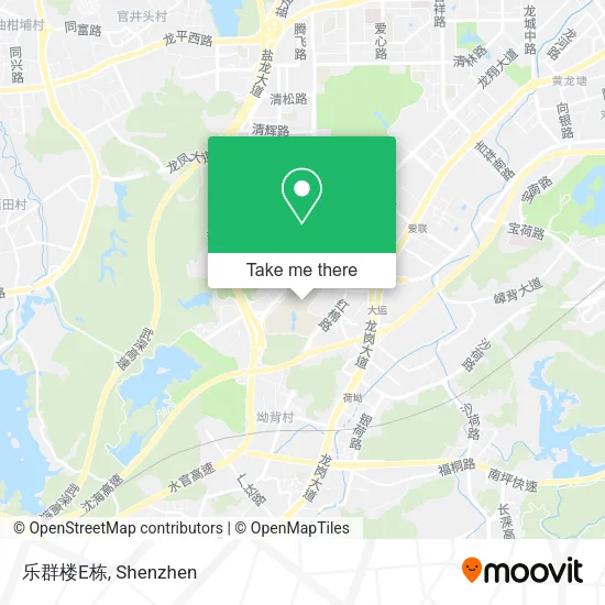 乐群楼E栋 map