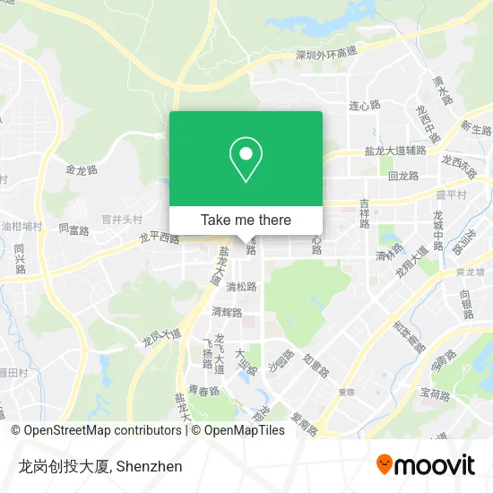 龙岗创投大厦 map