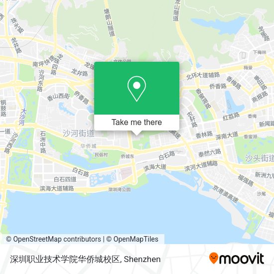深圳职业技术学院华侨城校区 map