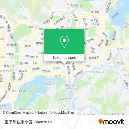 宝平街住宅小区 map