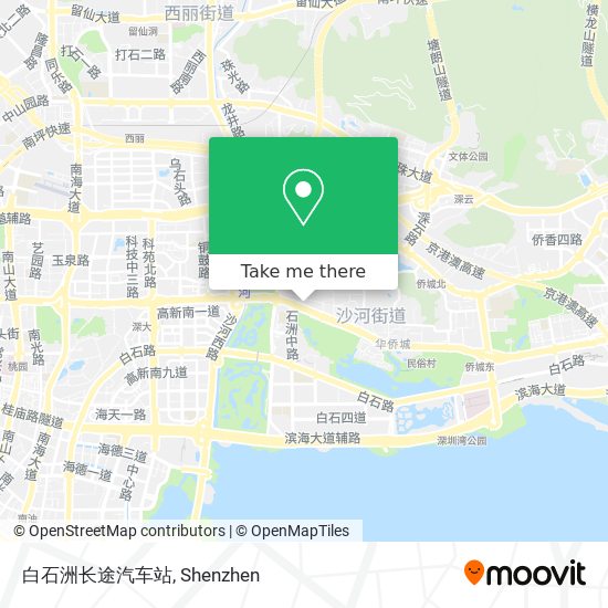 白石洲长途汽车站 map