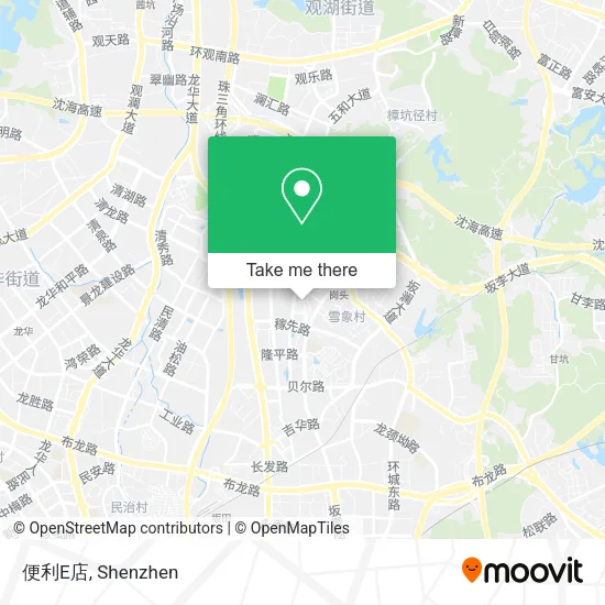 便利E店 map