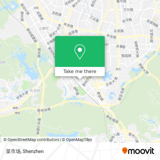菜市场 map