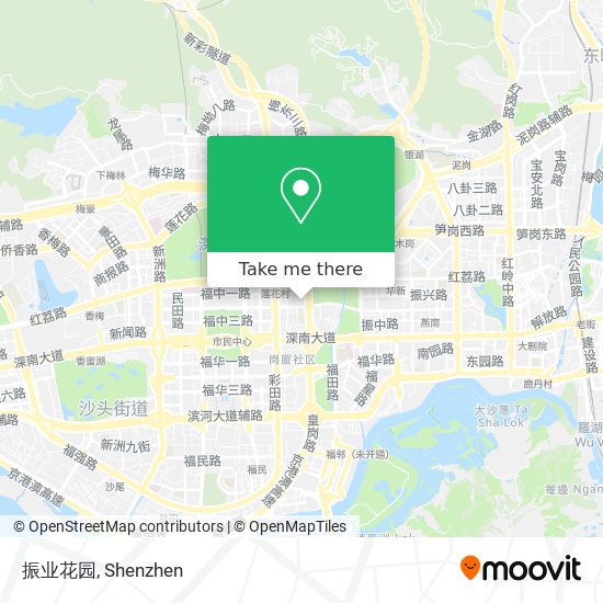 振业花园 map