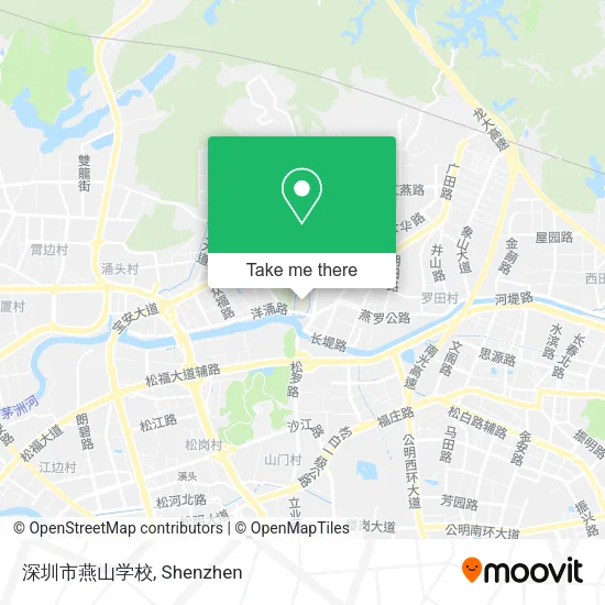 深圳市燕山学校 map