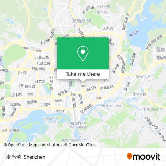 麦当劳 map