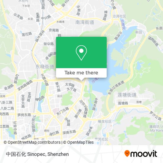 中国石化 Sinopec map