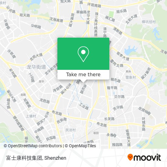 富士康科技集团 map