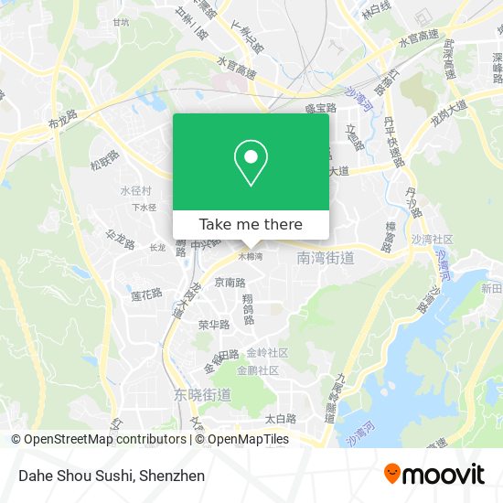 Dahe Shou Sushi map
