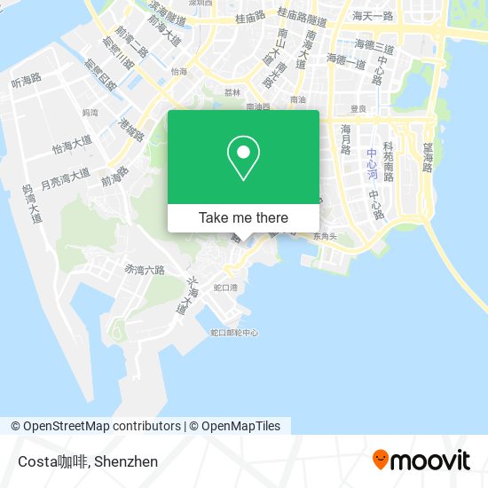 Costa咖啡 map