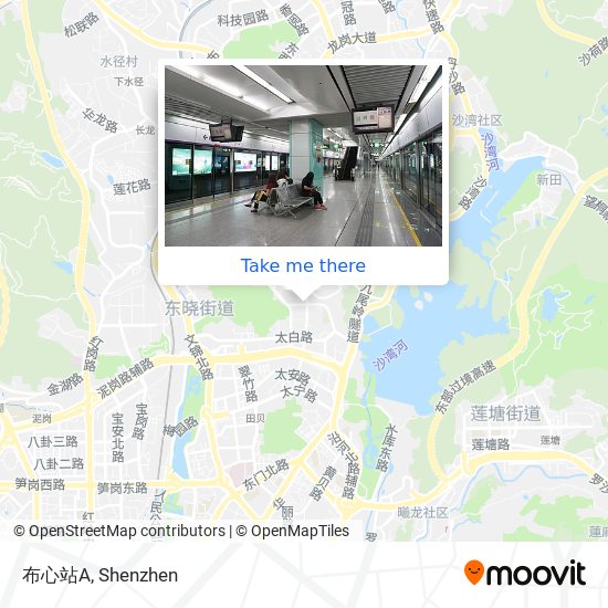 布心站A map