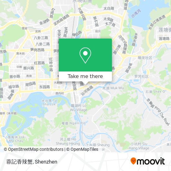 蓉記香辣蟹 map