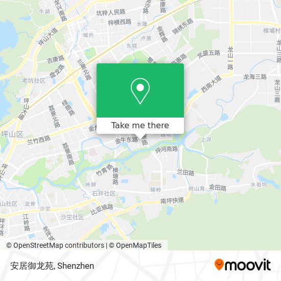 安居御龙苑 map