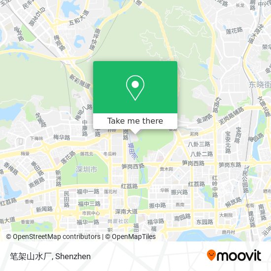 笔架山水厂 map