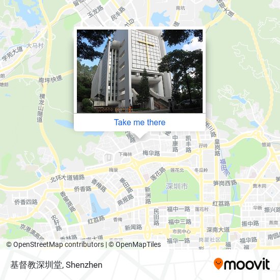 基督教深圳堂 map
