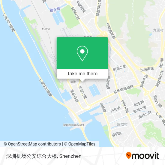 深圳机场公安综合大楼 map