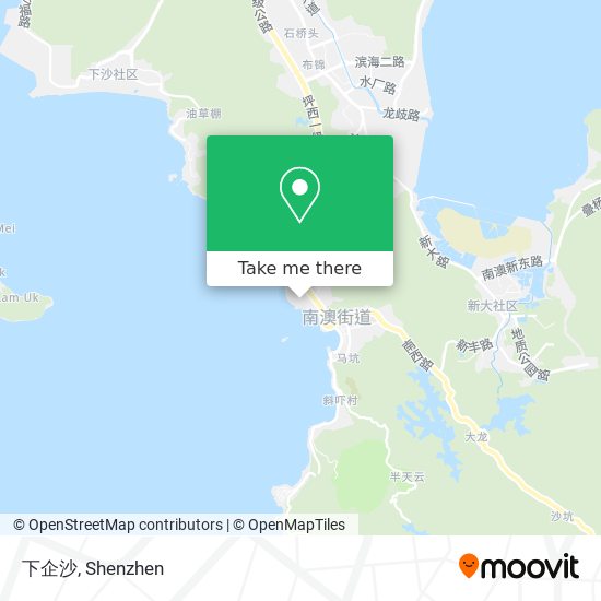 下企沙 map