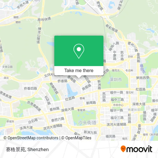 赛格景苑 map