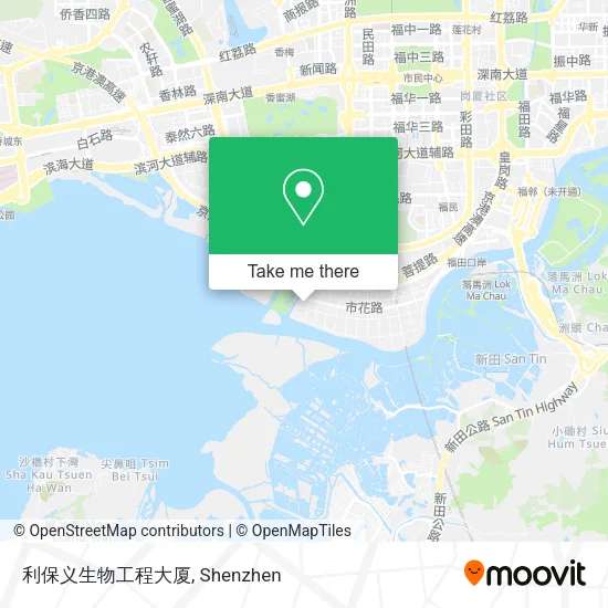 利保义生物工程大厦 map