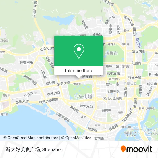 新大好美食广场 map