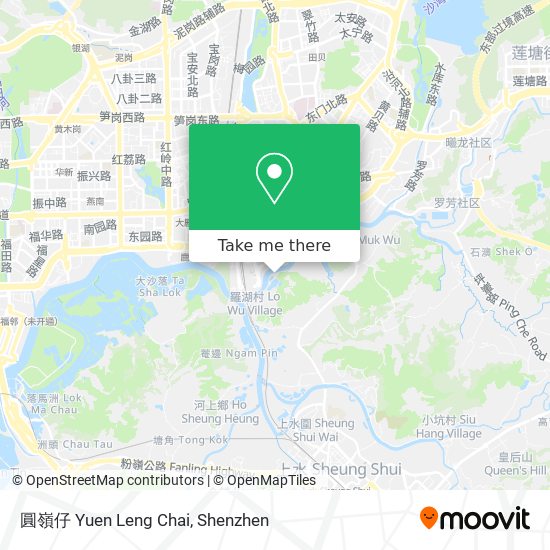 圓嶺仔 Yuen Leng Chai map