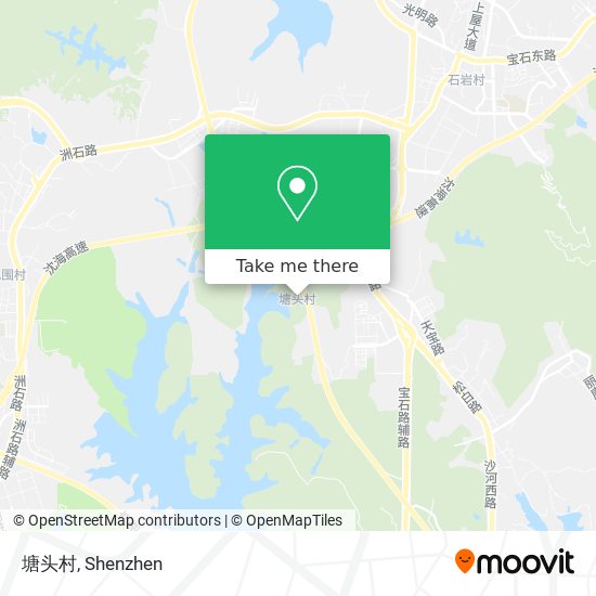 塘头村 map