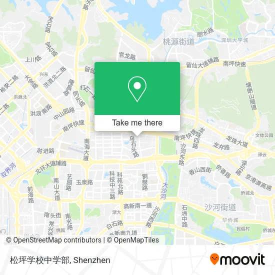 松坪学校中学部 map