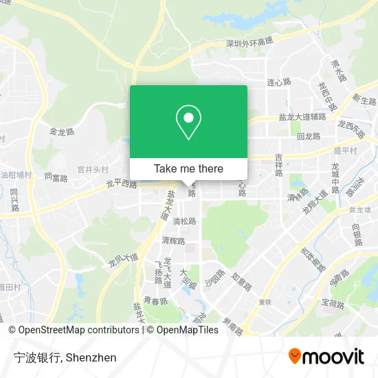 宁波银行 map
