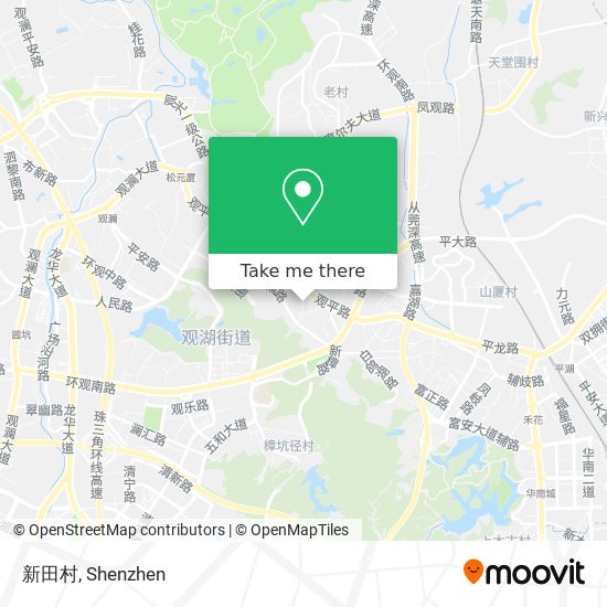 新田村 map