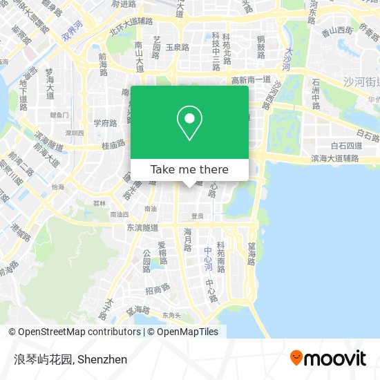浪琴屿花园 map