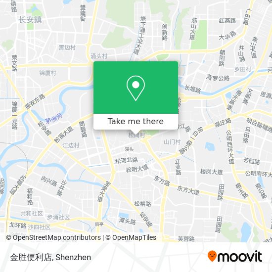 金胜便利店 map