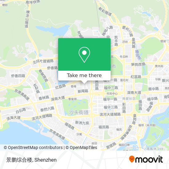 景鹏综合楼 map