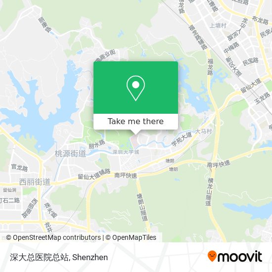 深大总医院总站 map