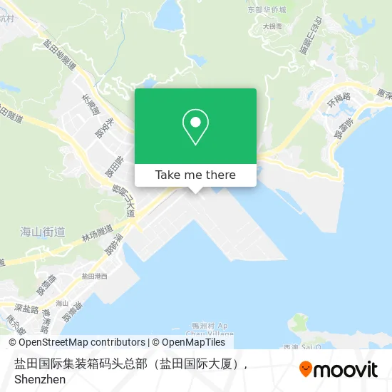 盐田国际集装箱码头总部（盐田国际大厦） map