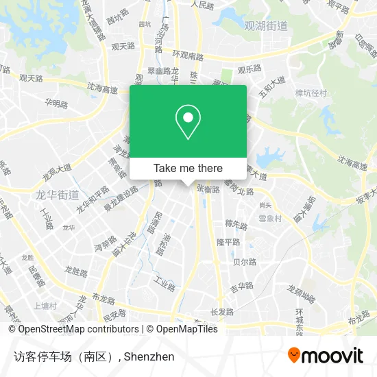 访客停车场（南区） map