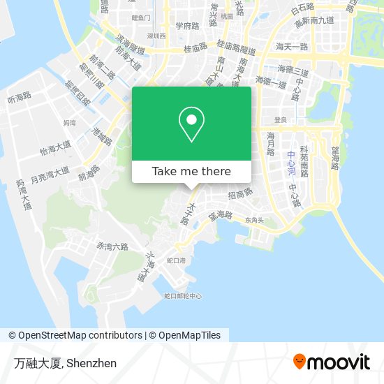 万融大厦 map
