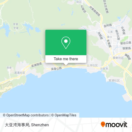大亚湾海事局 map