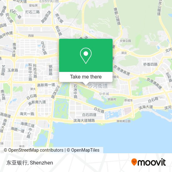 东亚银行 map